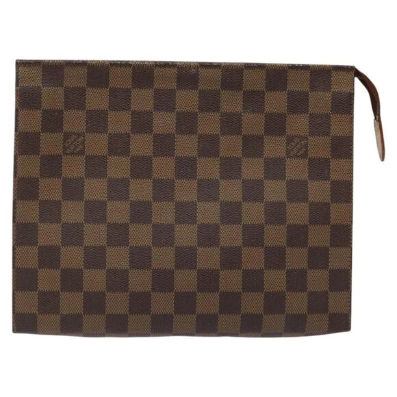 LOUIS VUITTON Damier Ebene Poche Toilette 26 Pouch - Picture 7 of 16